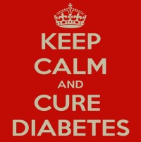 Keep calm and cure diabetes